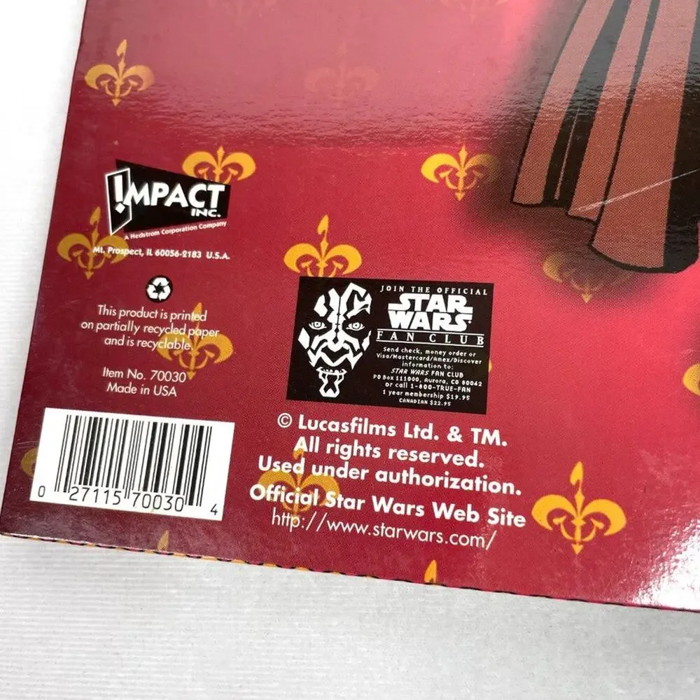 1999 Star Wars Queen Amidala Folder